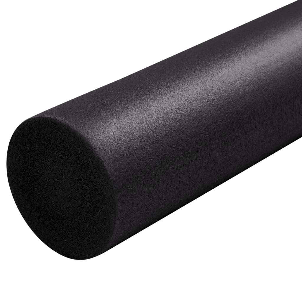 Yoga Foam Roller 15x90 cm EPE Black